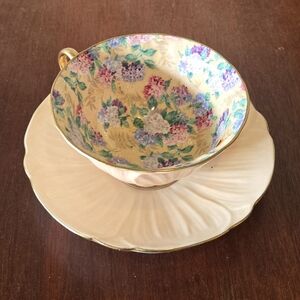Shelley "Summer Glory" teacup and saucer set